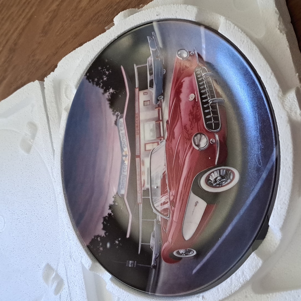 Delphi 1957 corvette plate